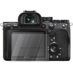 تصویر محافظ صفحه هیدروژل برند راکسپیس و ماهوت مناسب دوربین عکاسی SONY a7r iv 