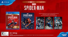 تصویر Spider Man Game of The Year Edition - PS4 B