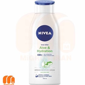 تصویر لوسیون بدن NIVEA حاوی عصاره آلوئه ورا مناسب پوست خشک و معمولی 400 میل 