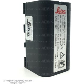 تصویر باتری 7.4 ولتی لایکا مدل GEB222 Leica GEB222 Battery 7.4V