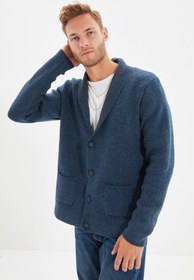 تصویر Indigo Erkek Regular Fit Erkek Yaka Triko Hırka TMNAW22HI0140 