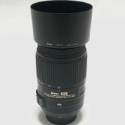 تصویر لنز دوربین نیکون مدل 55-300mm دست دوم 