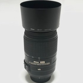 تصویر لنز دوربین نیکون مدل 55-300mm دست دوم 