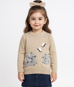 تصویر پلیور دخترانه مندوست كد 14210 