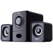 تصویر اسپیکر سه تکه کیسونلی Kisonli U-2900 RGB Kisonli RGB U-2900 Desktop Wired Speaker