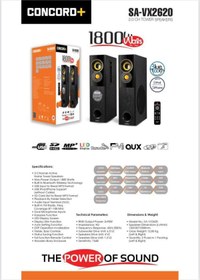تصویر اسپیکر کنکورد مدل SA-VX2620 