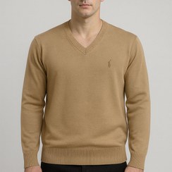 تصویر پلیور یقه هفت مردانه پولو مدل 5649 