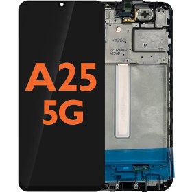 تصویر تاچ ال سی دی گوشی سامسونگ گلکسی A25/A256 - بافریم / اورجینال Touch lcd Samsung Galaxy A25/A256