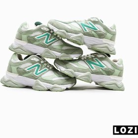 تصویر کفش کتانی زنانه سبز سفید NEW BALANCE 9060 مدل 4200 