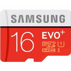 تصویر کارت حافظه سامسونگ 16 گیگابایت Samsung Memory Card 16GB Samsung 16GB 10th Class UHS-I U1 Life Time Warranty Orginal