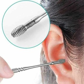 تصویر پک ابزار پاکسازی گوش ۶ عددی 