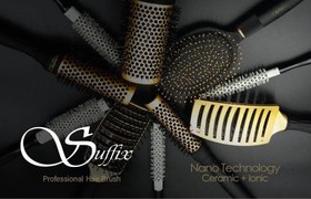 تصویر برس گرد اکستنشن سافیکس (نانو تکنولوژی) Suffix Extention Round Brush