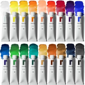 تصویر آبرنگ تیوپی ریوز 18 رنگ | Reeves 