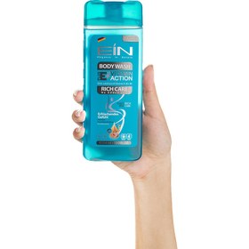 تصویر شامپو بدن مردانه ای آی ان مدل ریچ کر Rich Care Body Wash