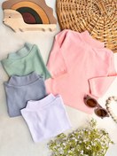 تصویر بلوز تک یقه سه سانت ساده نوزادی و کودک کد 11112 