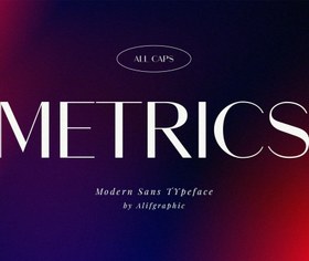 تصویر Metrics Modern Sans 