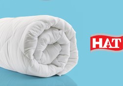 تصویر لحاف لایت لایه میکرو پنبه سایز 220*240 کینگ سایز پارچه کتان 100% Light micro cotton quilt