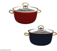 تصویر قابلمه سایز 22 کاراجا مدل retro 