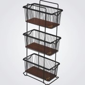 تصویر جا پیازی مانا ۳ طبقه (مستطیل) کاوه 