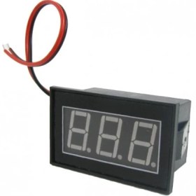 تصویر ماژول ولت متر DC پنلی DC VOLTMETER 5-120 VOLT