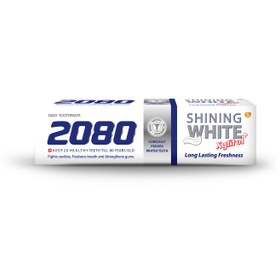 تصویر خمیر دندان سفید کننده 2080 شاینینگ وایت 100میلی لیتر ُShining White 2080 Whitening Toothpaste 100ml