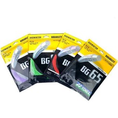 تصویر زه راکت بدمینتون یونکس مدل BG 65 