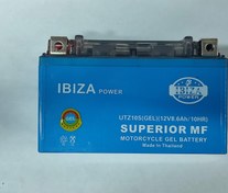 تصویر باتری موتور ۹ آمپر کوتاه پهن طرح کلیک و انواع اسکوتر Battery motorcycle