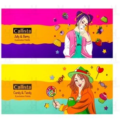 تصویر پالت سایه چشم 10 رنگ کالیستا Callista 10 Colors Eyeshadow Palette