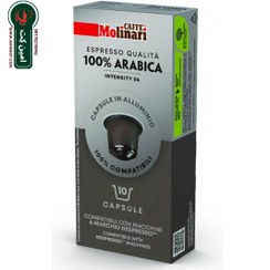 تصویر نسپرسو مولیناری 100% عربیکا nespresso molinari 100% arabica