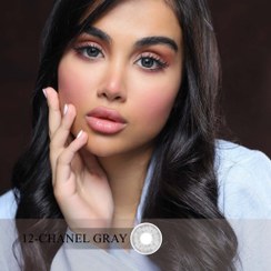 تصویر لنز چشم کانفست شماره 12 رنگ CHANEL GRAY CONFEST CONTACT LENS