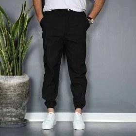 تصویر شلوار بندی مشکی بنگال Bengal black trousers