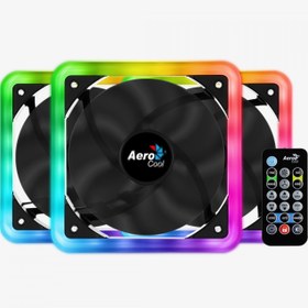 تصویر فن کیس AeroCool Edge 14 PRO ARGB - 3 in 1 