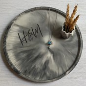 تصویر گردنبند جواهری زحل آبی 