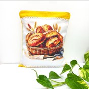 تصویر کیسه نگهداری نان پارچه ای سه لایه زیپ دار- پنلی - ( مخصوص یخچال و فریزر) 