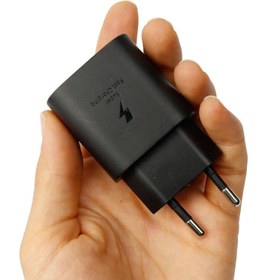 تصویر شارژر 25 وات اصل سامسونگ مدل TA800 با کابل Samsung 25W Travel Adapter + Cable Charging EP-TA800