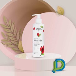 تصویر کرم پمپی دست و صورت بیول مدل Rose Hip حجم 250 میلی لیتر مرطوب کننده و آبرسان بیول | Biol مدل کرم پمپی دست و صورت بیول مدل Rose Hip حجم ۲۵۰ میلی لیتر نرم کننده