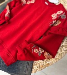 تصویر دور دو نخ یلدا دخترانه یلدا سایز 3 سال تا 10 سال - قرمز / ۲ 