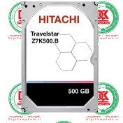 تصویر هارد اینترنال لپ تاپی 2.5 اینچی هیتاچی 500 گیگابایت "2.5 Hitachi Travelstar Z7K500 500GB 32MB 7200RPM SATA III 6Gb/sec 