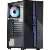 تصویر کیس کامپیوتر تسکو GC 4503 ARGB Mid Tower مشکی TSCO GC 4503 ARGB Mid Tower Black Computer Case