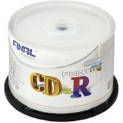 تصویر سی دی پرینتیبل فینال باکسدار 50 عددی (FINAL) ا FINAL PRINTABLE CD-R FINAL PRINTABLE CD-R