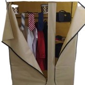 تصویر کمد لباس برزنتی طبقه‌دار ساام 