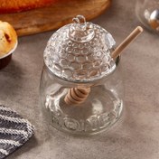 تصویر ظرف عسل همراه با قاشق HOME CENTER 