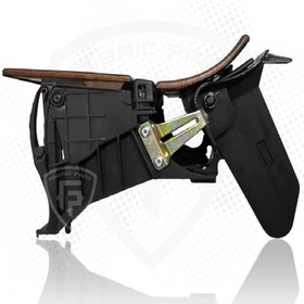 تصویر قاب جا رادیو و جاسیگاری طرح چوب مات پژو پارس قدیم (شرکتی) 