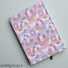 تصویر دفتر خط دار (یونیکورن) 