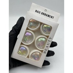 تصویر پک شاتر کروم ناخن ۶ عددی کد M379 