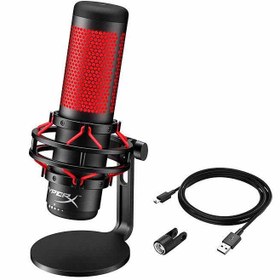 تصویر میکروفن مدل هایپرایکس مدل Quadcast HyperX QuadCast Microphone