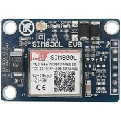 تصویر ماژول SIM800L برد آبی با قابلیت GSM/GPRS/SMS 