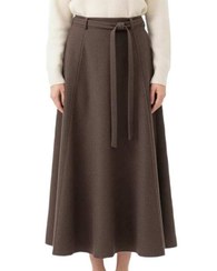 تصویر دامن زنانه قهوه ای سرژه Serge کد 210240 