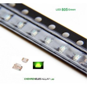 تصویر ال ای دی سبز LED-SMD 805 