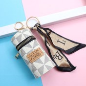 تصویر آویز هندزفری استوانه ای مخصوص کیف زنانه 